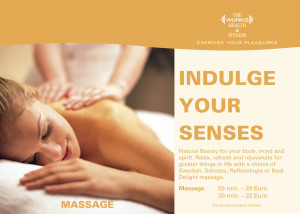 Hilton - Flyer massage